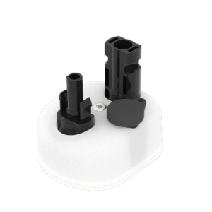 Kabelgenomföring med integrerade kontakter